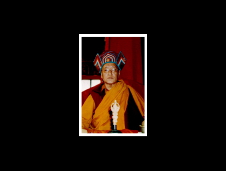 His Eminence Dorje Lopen Khenchen Rinpoche