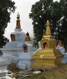 Stupas at Tashiding